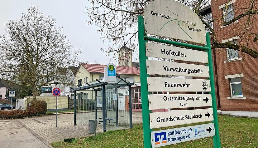 Bushaltestelle in Stebbach: Von hier aus pendeln die Schulkinder zum Gemminger Bahnhof. Ziel sind oft Eppinger Schulen.
Foto: J&ouml;rg K&uuml;hl