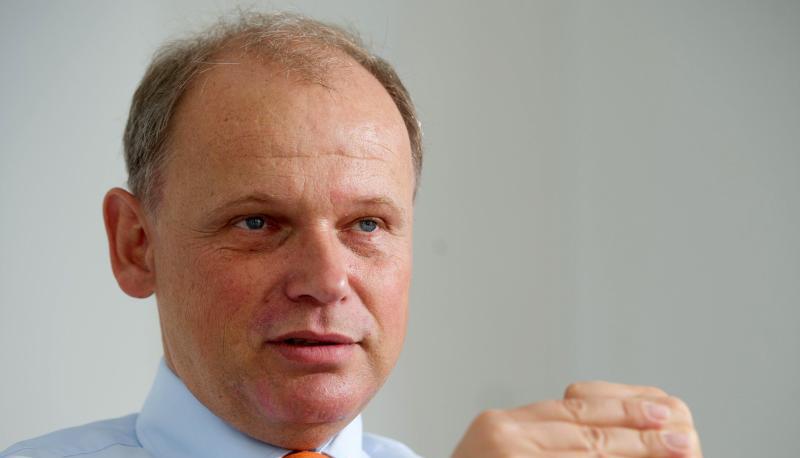 Sebastian Ebel wurde auf der Jahreshauptversammlung einstimmig in seinem Amt best&auml;tigt. Foto: Sebastian Kahnert