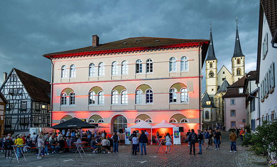 Impressionen von der Langen Kunstnacht in Bad Wimpfen.