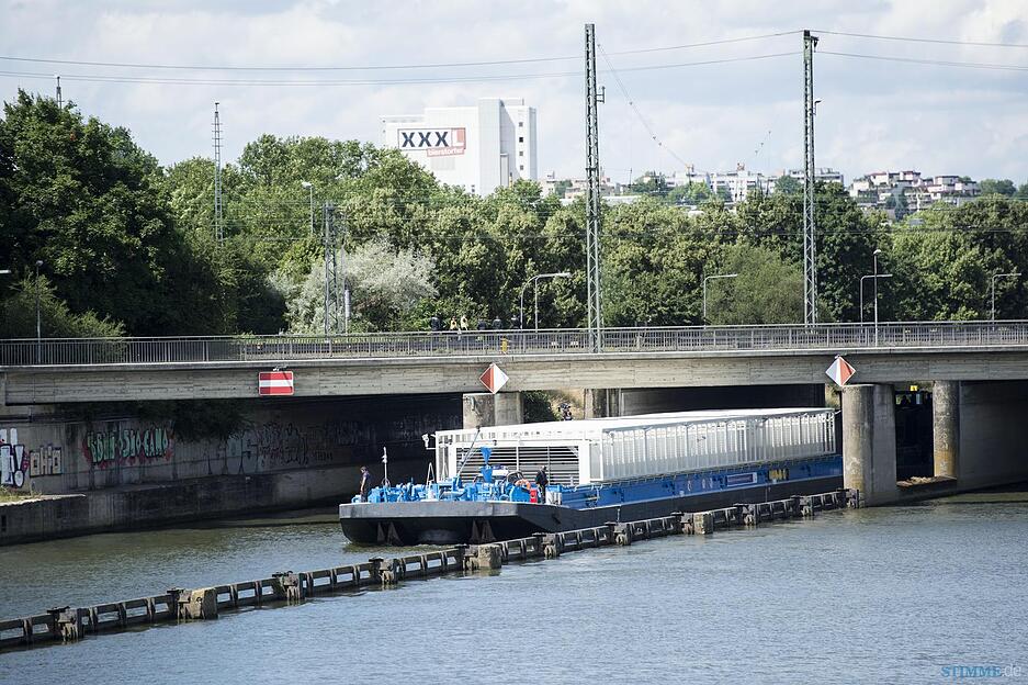 Castor-Transport durch Heilbronn | 28.6.