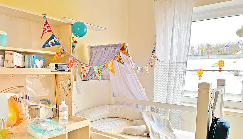 Bei der Arche-Intensiv in Kusterdingen-M&auml;hringen im Landkreis T&uuml;bingen werden Kinder mit schwerer Behinderung betreut.
Foto: privat