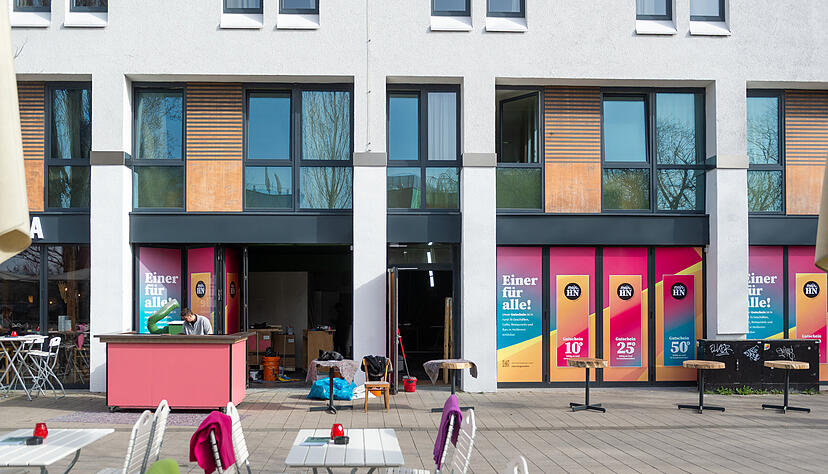 Im ehemaligen Wohnzimmer er&ouml;ffnet Ende M&auml;rz ein Store in Store.