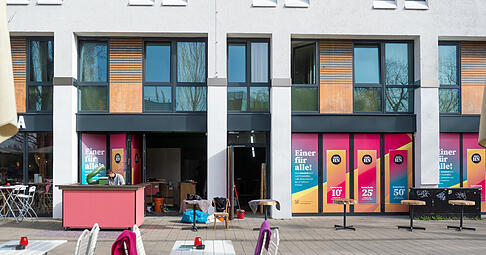 Im ehemaligen Wohnzimmer eröffnet Ende März ein Store in Store. Im ehemaligen Wohnzimmer eröffnet Ende März ein Store in Store.