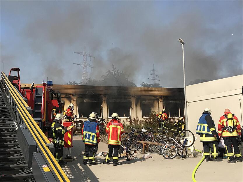 Brand in Ha&szlig;mersheim