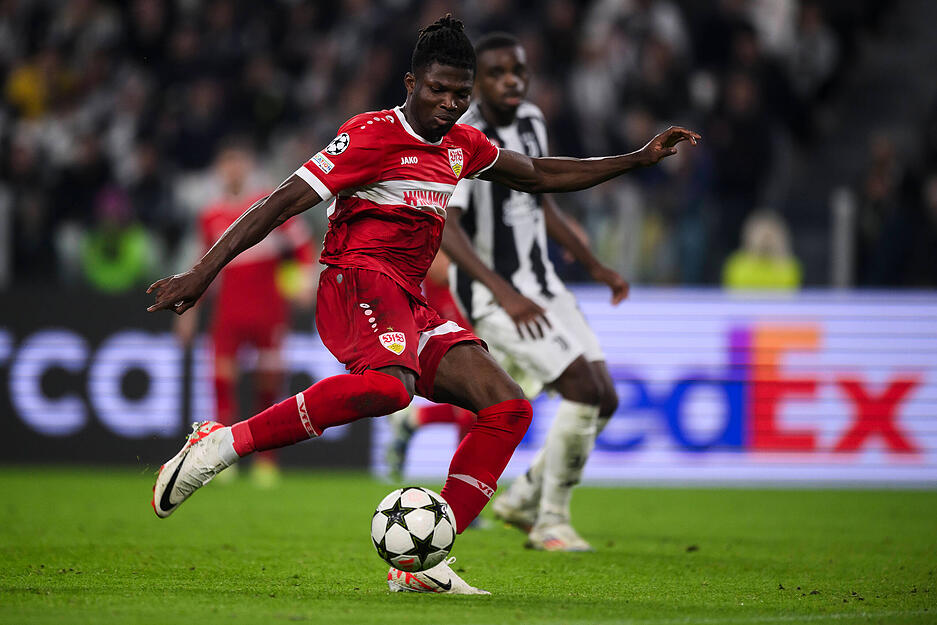 El Bilal Touré erlöste den VfB Stuttgart in der zweiten Minute der Nachspielzeit.
