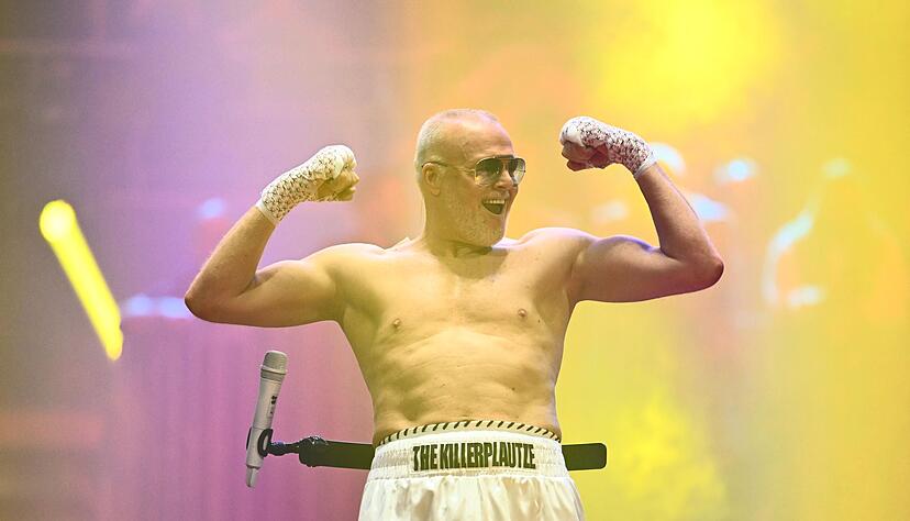 Toll in Form für 57 Jahre: Stefan Raab. Toll in Form für 57 Jahre: Stefan Raab.