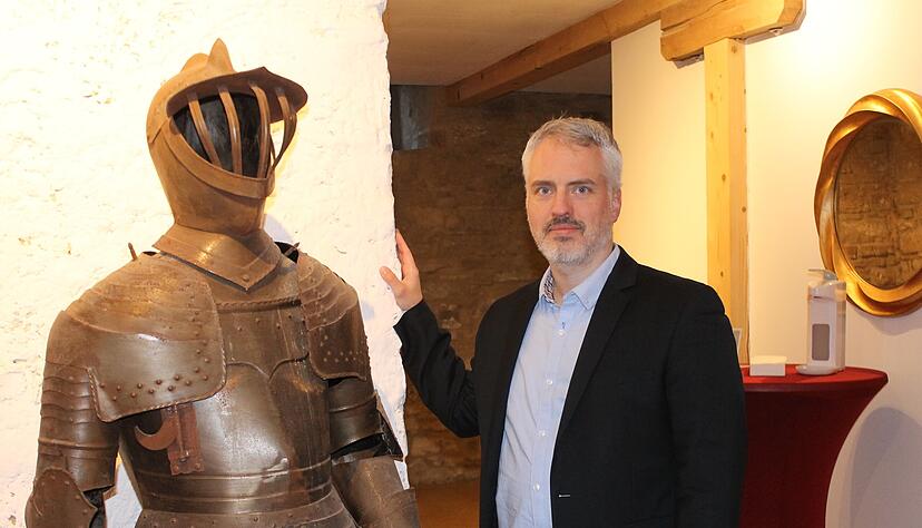 Nicht so alt wie der Ort ist die Familie der Massenbachs. Stephan von Massenbach freut sich darauf, im Rahmen des Jubil&auml;ums Geschichte greifbar zu machen.
Foto: R&ouml;mer