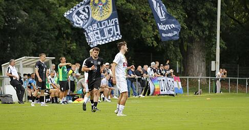 Trotz der Führung durch Leorant Marmullaku kassiert der VfR Heilbronn gegen den FC Esslingen noch vor der Pause den Ausgleich.