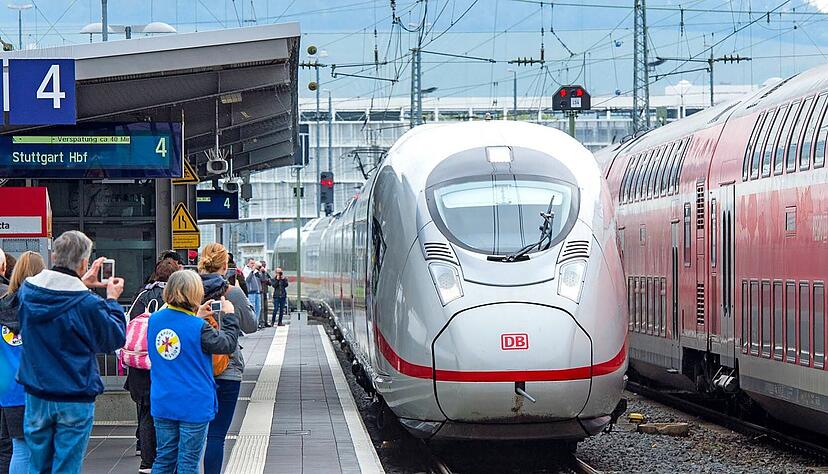 2024 werden für mehrere Monate wieder ICEs in Heilbronn halten.