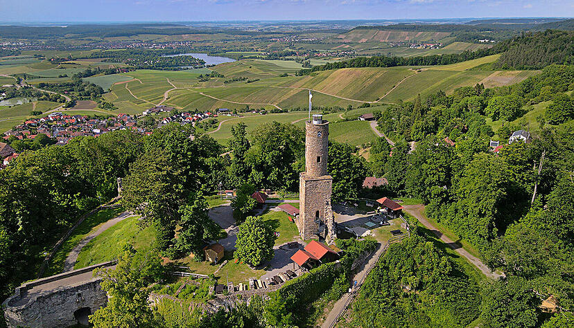 Rund um die Burg in L&ouml;wenstein gibt es am Wochenende Programm.