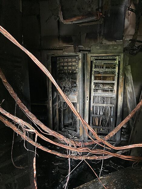 Brand im Serverraum bei IHRO