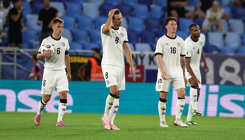 Den Auftakt in der WM-Qualifikation hatten sich Joshua Kimmich und Co. anders vorgestellt. Den Auftakt in der WM-Qualifikation hatten sich Joshua Kimmich und Co. anders vorgestellt.