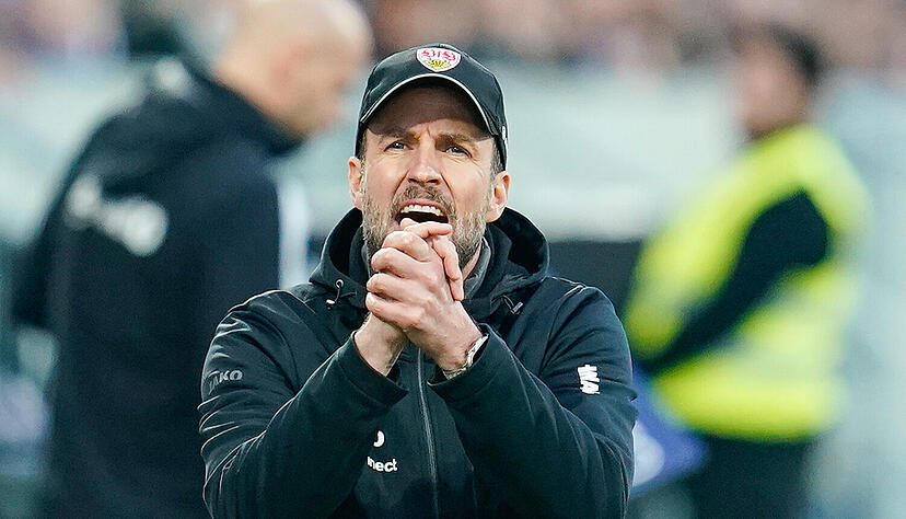 Sebastian Hoeneß ist seit 2023 Trainer des VfB Stuttgart.