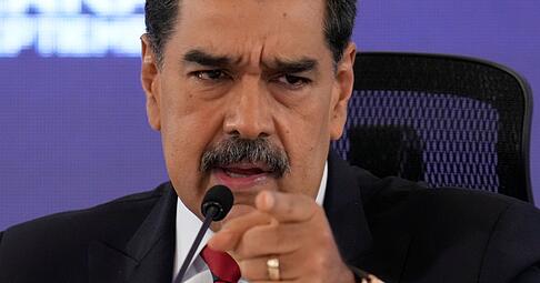 Venezuela verpasste den Sprung zur Fußball-WM 2026 - sehr zum Missfallen von Staatspräsident Maduro. (Archivbild)