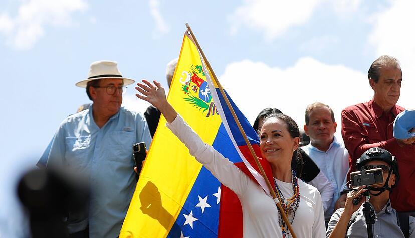 Machado durfte nicht als Pr&auml;sidentschaftskandidatin antreten.