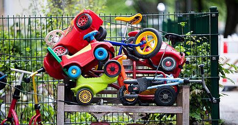 Heute leider geschlossen: Im Kita-Alltag m&uuml;ssen Eltern oft improvisieren.