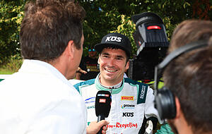 Marijan Griebel geht in einem Skoda Fabia RS Rally2 als Titelverteidiger und Dominator des Vorjahres in die DRM-Saison.