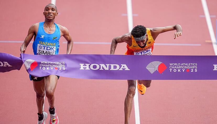 Der WM-Marathon von Tokio war an Spannung kaum zu &uuml;berbieten. Amanal Petros musste sich knapp geschlagen geben. (Archivbild)