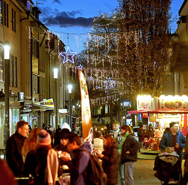 So genießen Besucher den Käthchen-Weihnachtsmarkt in Heilbronn