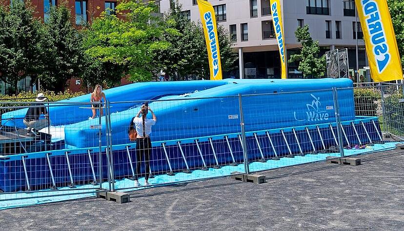 Die Anlage befindet sich im Stadtquartier Neckarbogen. Die Anlage befindet sich im Stadtquartier Neckarbogen.