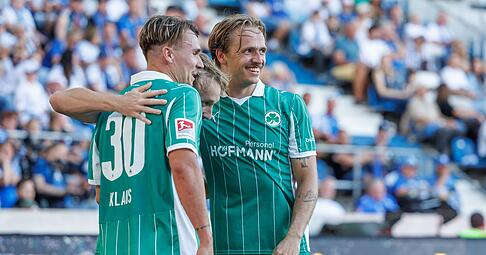 Ein packendes Spiel liefern die Fürther in Magdeburg ab.