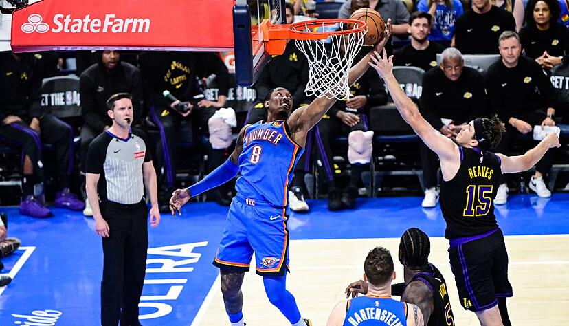 Beim Titelverteidiger gab es für die Lakers gar nichts zu holen. Beim Titelverteidiger gab es für die Lakers gar nichts zu holen.