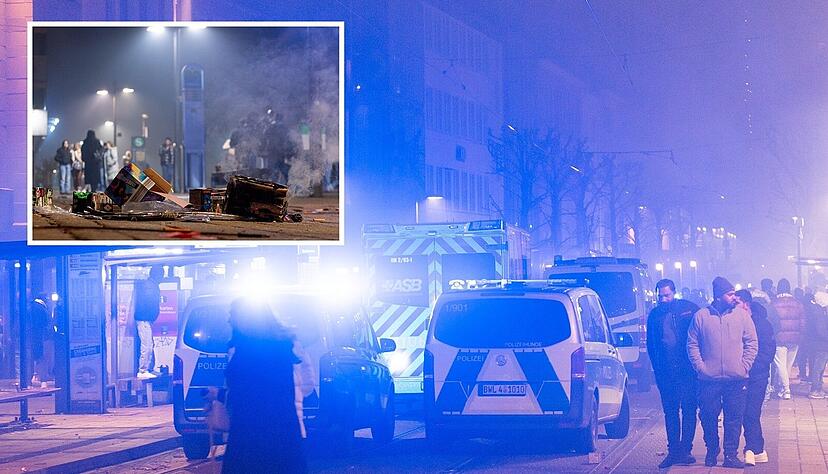 Der Müll der Silvesternacht verschwindet langsam aus dem Straßenbild – wie hier in Heilbronn. Was bleibt, sind Fragen nach politischen Konsequenzen angesichts von Gewaltexzessen und fünf Toten. Der Müll der Silvesternacht verschwindet langsam aus dem Straßenbild – wie hier in Heilbronn. Was bleibt, sind Fragen nach politischen Konsequenzen angesichts von Gewaltexzessen und fünf Toten.