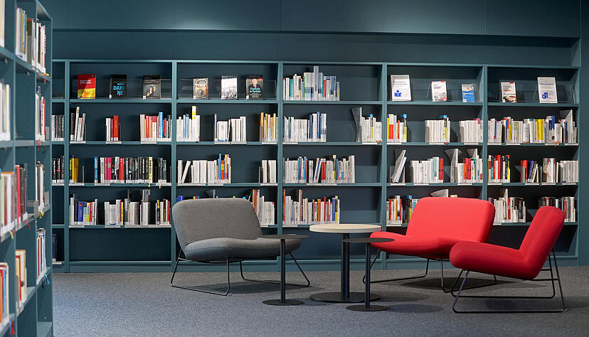 Mit hoher Aufenthaltsqualität: Die Stadtbibliothek Heilbronn wird bald wiedereröffnet. Der Umbau begann Mitte 2022.
