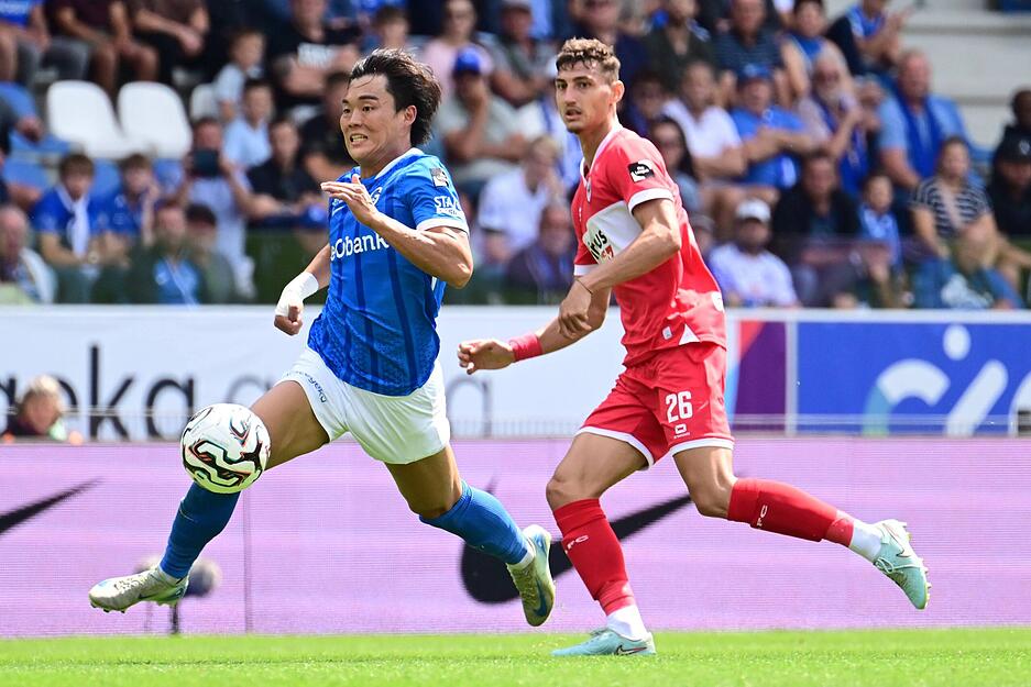 Der Südkoreaner Oh Hyeon-gyu kommt vom KRC Genk aus der ersten Liga Belgiens.