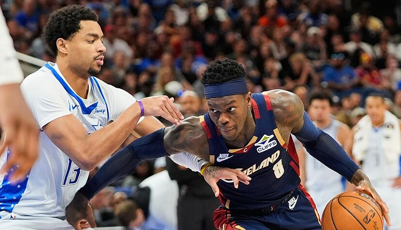 Schr&ouml;ders Einsatz reichte nicht: Cleveland verlor gegen Orlando.