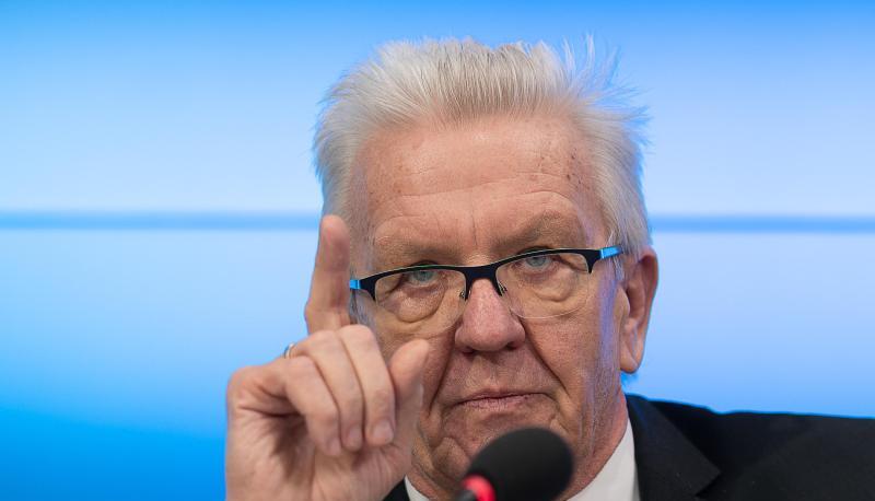 Winfried Kretschmann (B&uuml;ndnis 90/Die Gr&uuml;nen), Ministerpr&auml;sident von Baden-W&uuml;rttemberg.