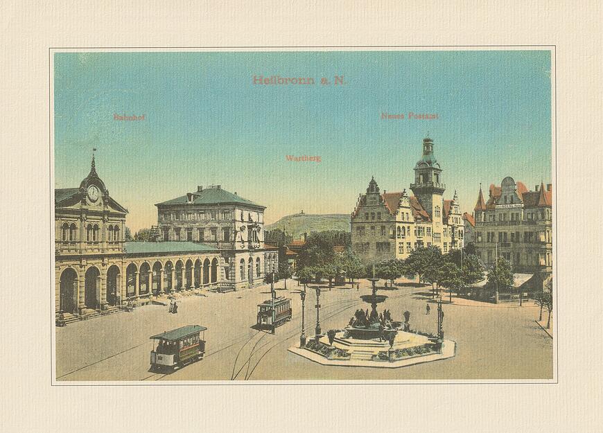 Der alte Bahnhof war im Rundbogenstil des Klassizismus gebaut. In den 50er Jahren entstand der Bahnhof, wie er noch heute zu sehen ist. Der alte Bahnhof war im Rundbogenstil des Klassizismus gebaut. In den 50er Jahren entstand der Bahnhof, wie er noch heute zu sehen ist.