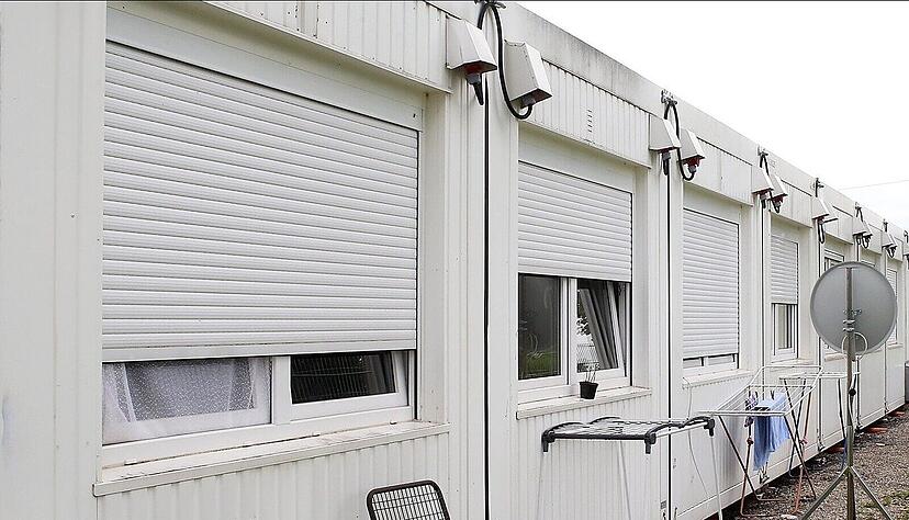 Zus&auml;tzlicher Platz: In Kupferzell kommen weitere Container.