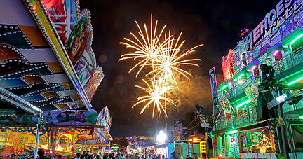 Das Volksfest auf der Heilbronner Theresienwiese ist eins der Highlights im Jahr.