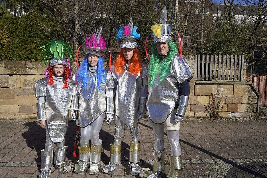 Faschingsumzug in Erlenbach