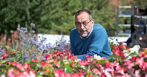 Volker Kugel, der Gartenfachmann mit dem grünen Daumen. Sein Fazit: "Die Buga in Heilbronn wird die Gartenschau-Landschaft verändern."
Foto: Andreas Veigel