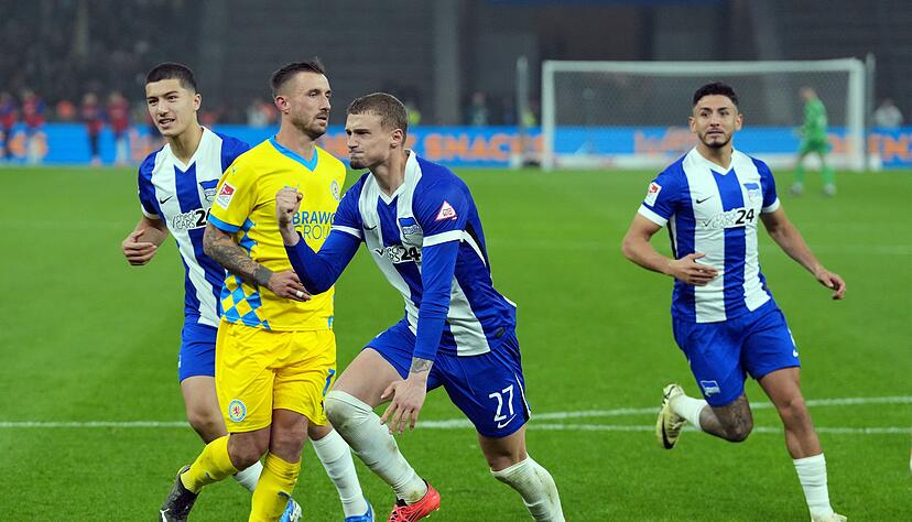Michael Cuisance erzielte den Ausgleich für Hertha.