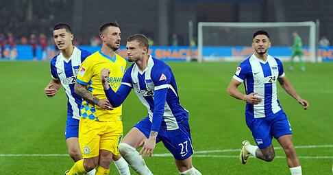 Michael Cuisance erzielte den Ausgleich für Hertha.