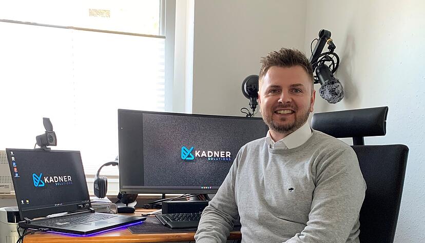 Nicolas Kadner zog vor zwei Jahren nach Heilbronn, vor einem Jahr hat er hier sein Unternehmen Kadner Solutions gegründet.