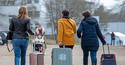 Die Frage, wie viele Ukrainer hier bleiben, sobald der Krieg zu Ende ist, kann die Verwaltung nicht beantworten. Planungssicherheit gibt es keine.
Foto: Stefan Puchner