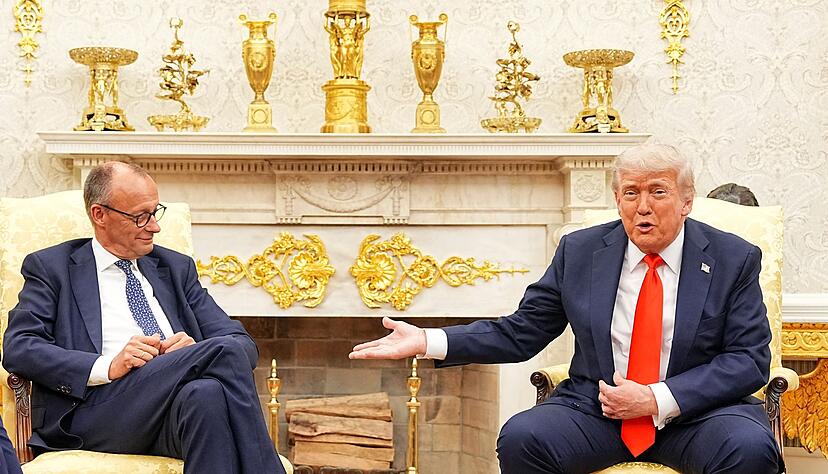 Die Chemie zwischen Trump und Merz stimmt.