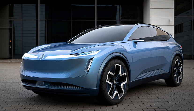 Mit der SUV-Studie ID.Code gibt VW einen Ausblick auf das Design k&uuml;nftiger E-Autos f&uuml;r China.