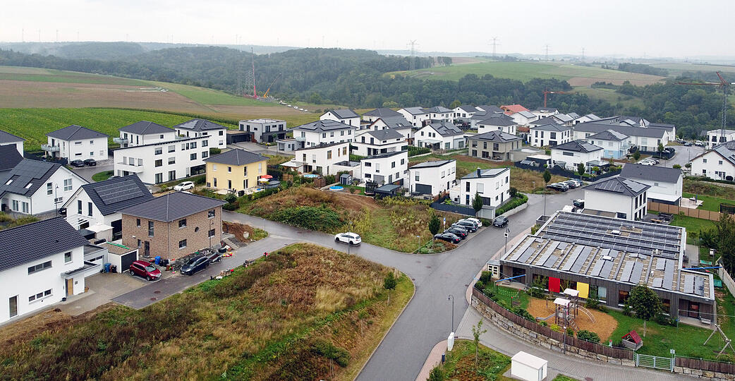 Das Neubaugebiet "Ob dem Kirchhof II" in Hardthausen-Gochsen ist für das Finanzministerium noch Ackerland.