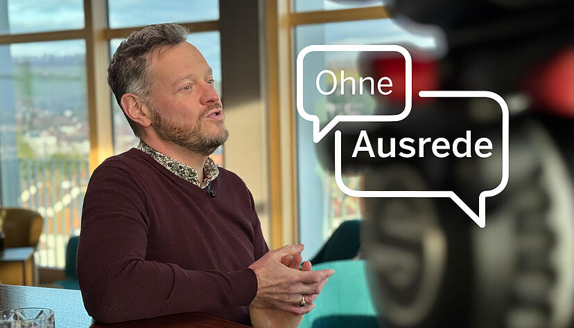 Tatort-Star Roland Riebeling stellte sich den Fragen von Stimme-Chefredakteur Uwe Ralf Heer.