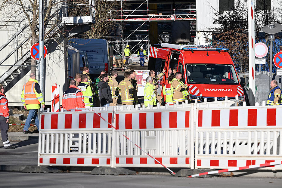 Der Arbeitsunfall ereignete sich am Dienstag (21. Januar). Der Arbeitsunfall ereignete sich am Dienstag (21. Januar).