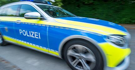 Polizei im Einsatz. Symbolbild: