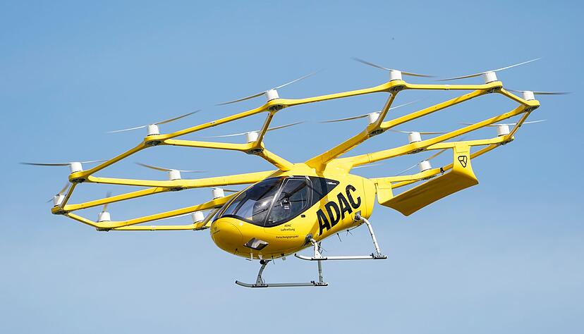 In Deutschland arbeitet Volocopter mit der ADAC-Luftrettung zusammen. (Archivbild)