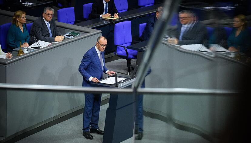 Merz gibt den Europ&auml;ern Hausaufgaben auf.