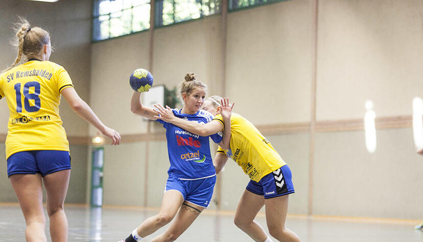 Trixi Hanak in Aktion. Foto: NSU Handball