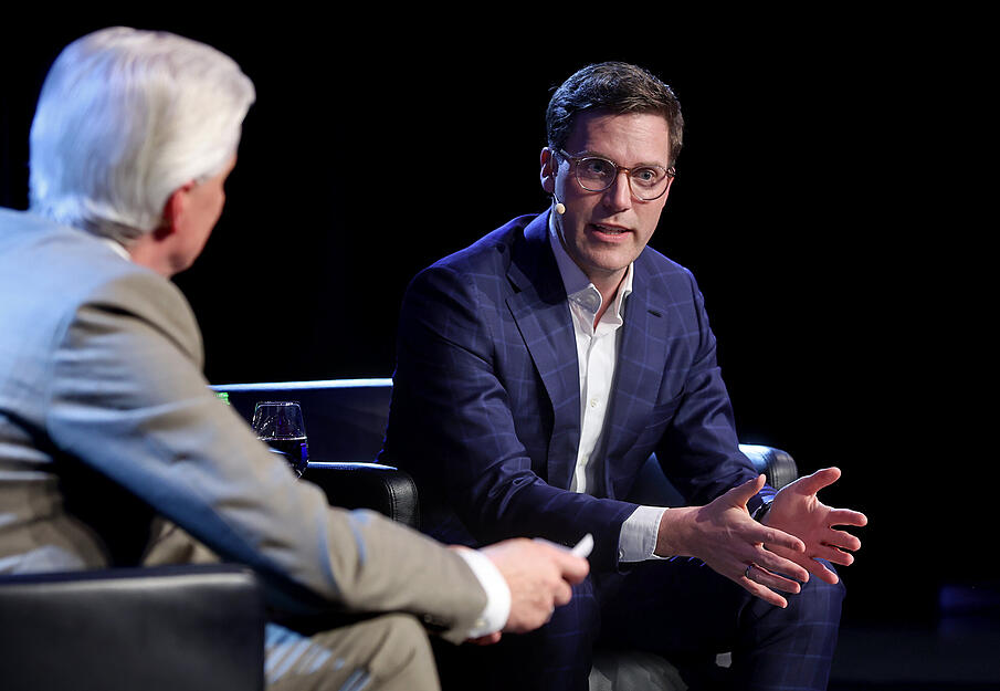 Manuel Hagel, CDU-Spitzenkandidat f&uuml;r die Landtagswahl 2026, war am Montagabend zu Gast in Heilbronn.